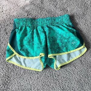 Nike Dri Fit green running shorts size small